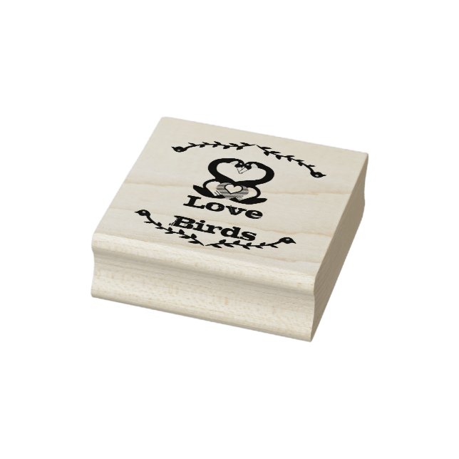 Carimbo De Borracha Bobo Ganso Goose Love Birds (Carimbo)