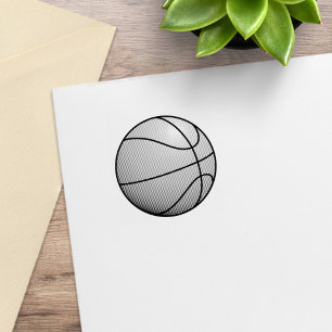 Carimbo De Borracha Bola de Basquete