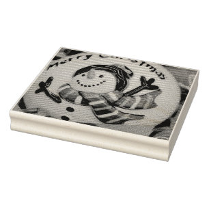 Carimbo De Borracha Bola de Neve