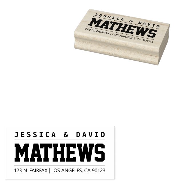 Carimbo De Borracha Bold Creative Na moda (Carimbado)