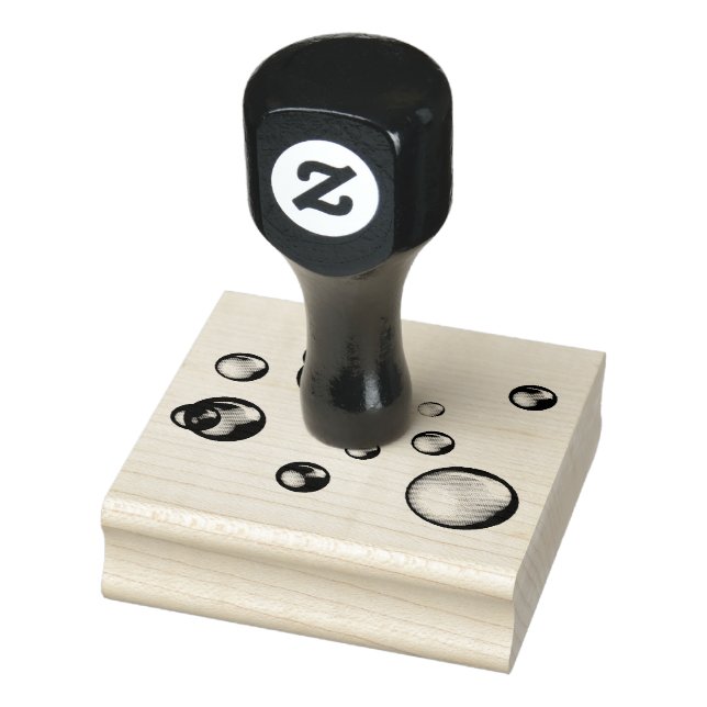 Carimbo De Borracha Bolhas de sabão (Carimbo)