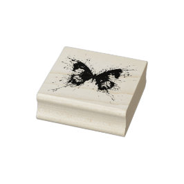 Carimbo De Borracha Borboleta