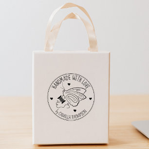 Carimbo De Borracha Borboleta de costura personalizada feita à mão com