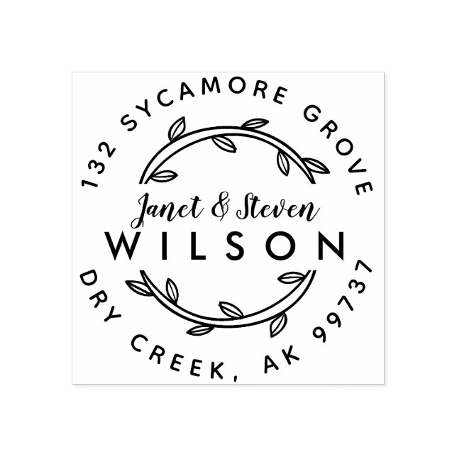 Carimbo De Borracha Cabos de Cheio de Casal casados (Impressão)