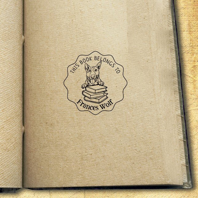 Carimbo De Borracha Cachorro Bull Terrier Fofo (Criador carregado)