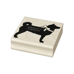 Carimbo De Borracha Cachorro Shiba Inu