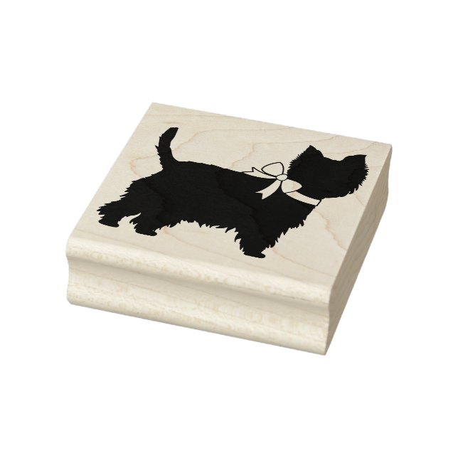 Carimbo De Borracha Cachorro Terrier West Highland (Carimbo)