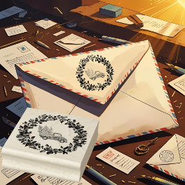 Carimbo De Borracha Caminhão Vermelho Natal