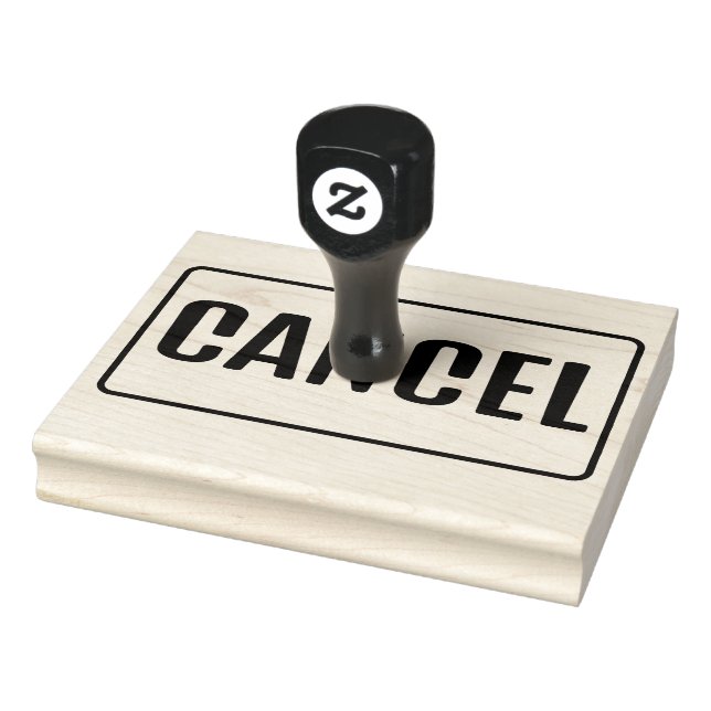 CARIMBO DE BORRACHA CANCELAR (Carimbo)
