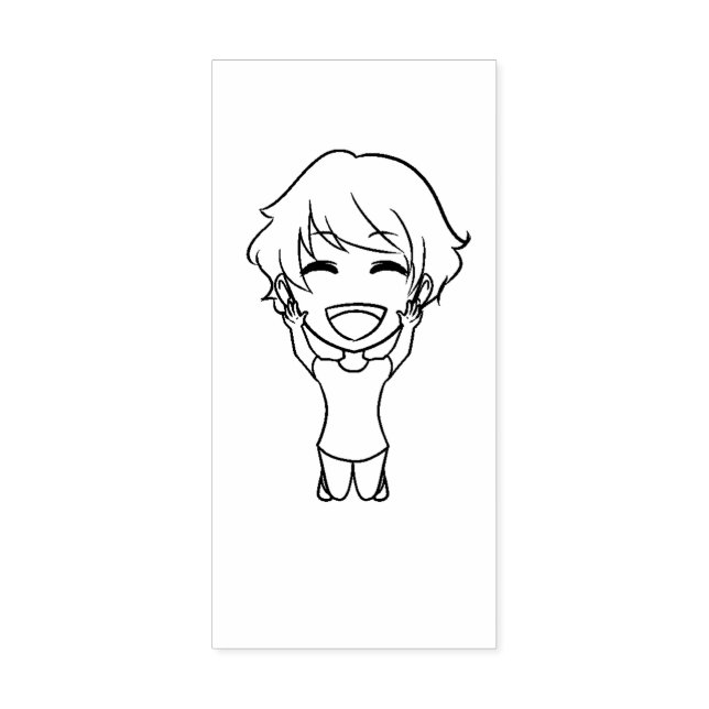 Carimbo De Borracha Caractere de caricatura do artesanato c1e4p20 para (Impressão)