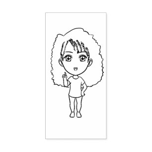 Carimbo De Borracha Caractere de caricatura do artesanato n3e2p7 para 