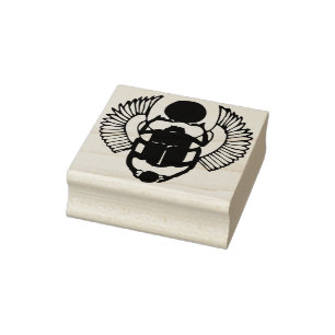 Carimbo De Borracha Caranguejo-escaravelho egípcio