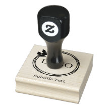 Carimbo da borracha do logotipo