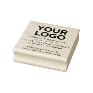 Carimbo De Borracha Carregue seu endereço de devolução comercial de lo