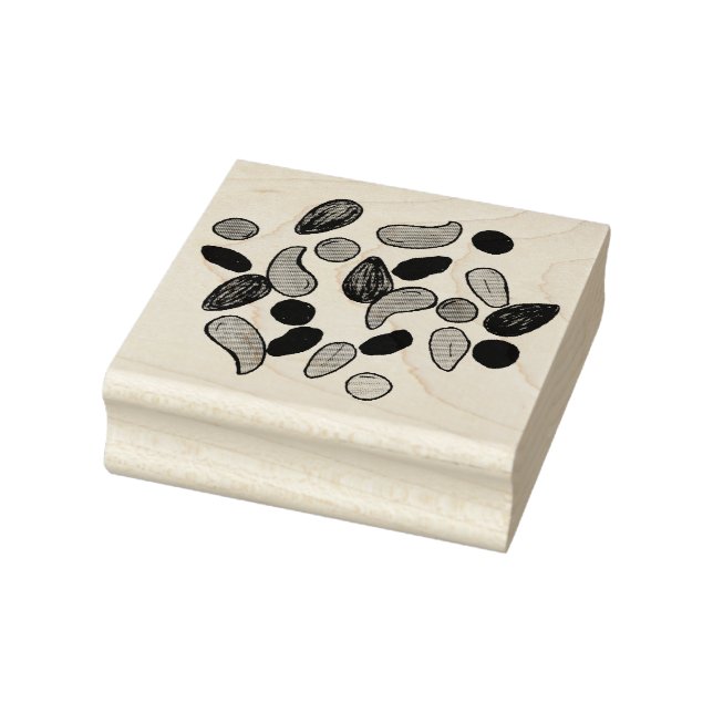 Carimbo De Borracha Cartaz de acampamento de Comida de carrapato com L (Carimbo)