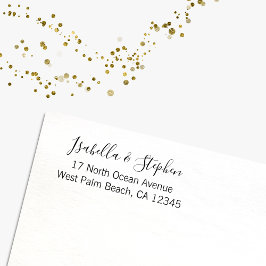 Carimbo De Borracha Casais de Endereço de Retorno de Script Mínimo Mod