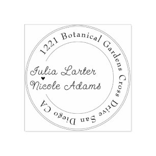 Carimbo De Borracha Casamento de Florais Tropicais de Hibiscus Tropica