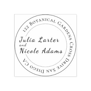 Carimbo De Borracha Casamento de Jardim de Pétalas Florais de Rosa Sel