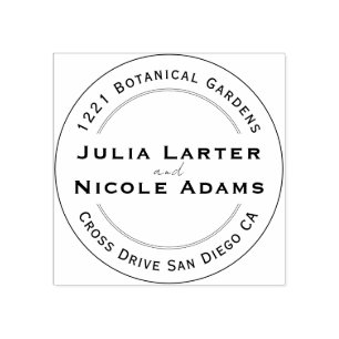 Carimbo De Borracha Casamento de outono de outono de outono Russo Seco