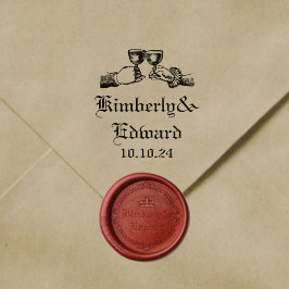 Carimbo De Borracha Casamento Gótico da Fantasia Medieval