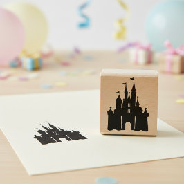 Carimbo De Borracha Castle Rubber Stamp