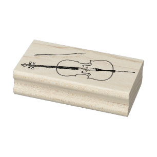 Carimbo De Borracha Cello Musical Music Teacher String Orchestra