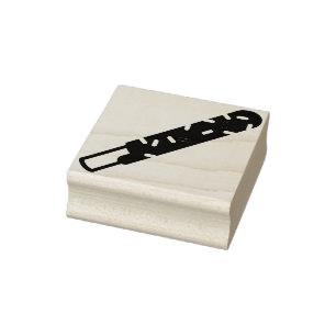 Carimbo De Borracha chocolate