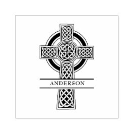 Carimbo De Borracha Christian Cross Jesus Cristo Lúpulo Religioso Celt