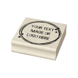 Carimbo De Borracha Circular personalizada