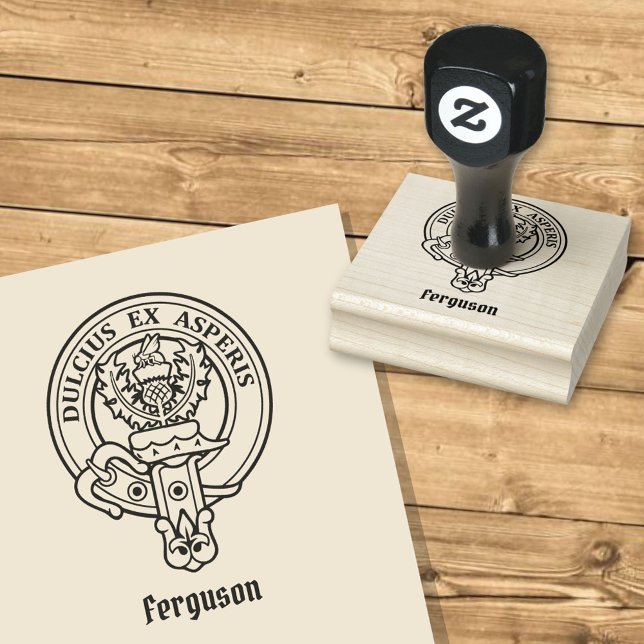 Carimbo de borracha Clan Ferguson Crest (Criador carregado)