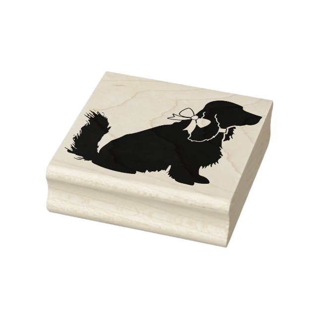 Carimbo De Borracha Cocker Spaniel Dog Puppy (Carimbo)