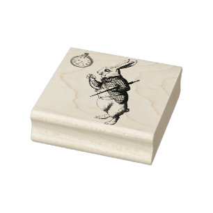 Carimbo De Borracha Coelho Branco