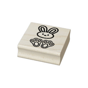 Carimbo De Borracha Coelho da Páscoa