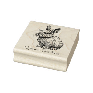 Carimbo De Borracha Coelho Personalizado