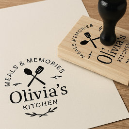 Carimbo de Borracha com Logotipo de Cozinha Person