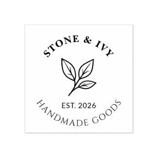 Carimbo de Borracha com Logotipo Personalizado