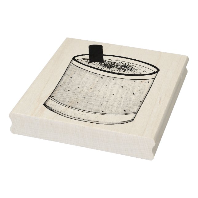 Carimbo De Borracha Coquito Porto Rico Eggnog Bebe Feliz Natal (Carimbo)