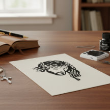 Coroa de Jesus, Cartaz de Borracha de Madeira