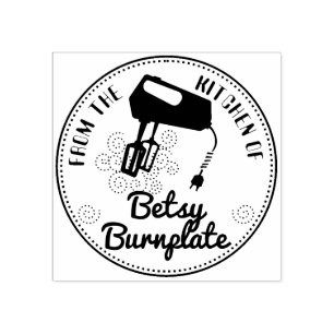 Carimbo De Borracha Cozimento do misturador elétrico culinário da