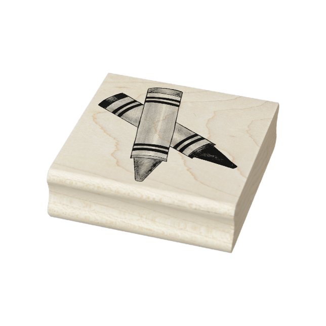 Carimbo De Borracha Crayons Crayon Artist School Art Teacher Education (Carimbo)