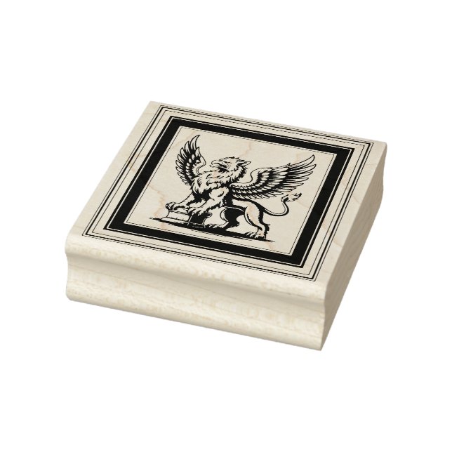 Carimbo De Borracha Create Your Own Framed Regal Gryphon (Carimbo)