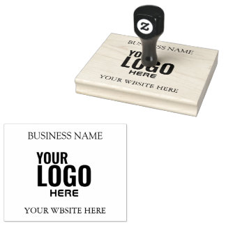 Carimbo De Borracha create your own XL Large Business Logo Custom
