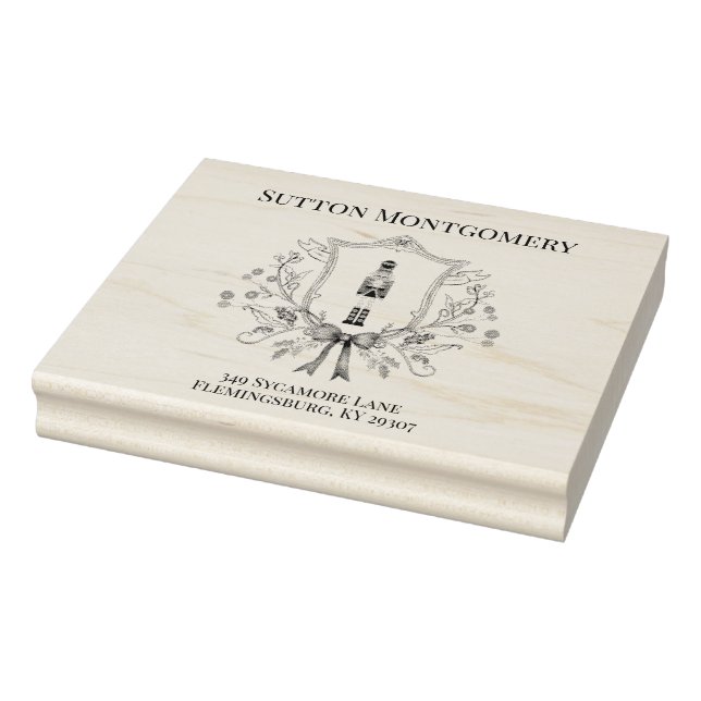 Carimbo De Borracha Crest Clássico de Chrismas Nutcracker (Carimbo)