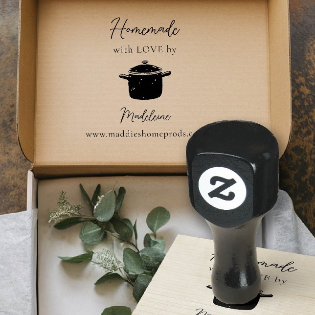 Carimbo De Borracha Criador de Artesã Homemade Jam Preserve Baker (homemade artisanal maker baker jam preserve jelly cookies stamp gifting christmas bridal baby shower)