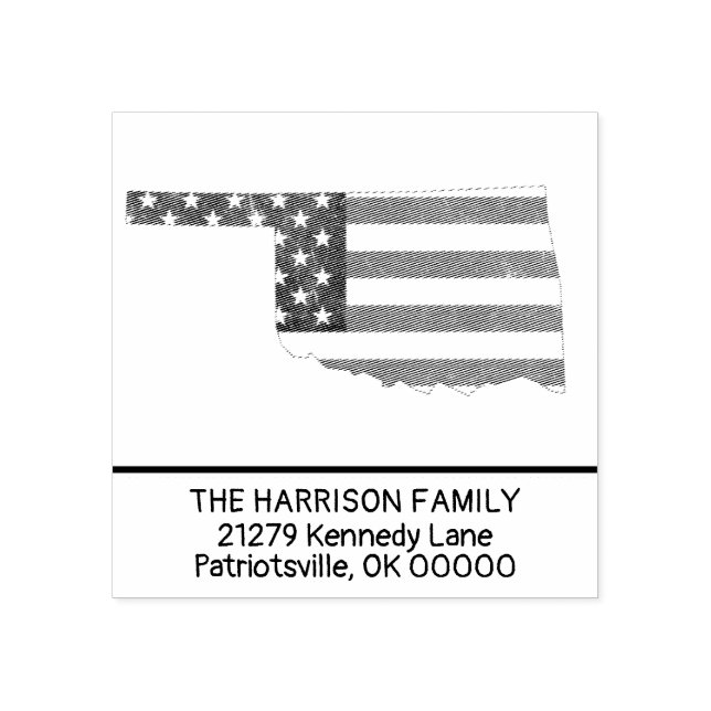 Carimbo De Borracha Criar Nome Próprio da Família Endereço de Retorno  (Impressão)