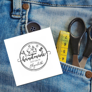 Carimbo De Borracha Crie a sua costura feita à mão