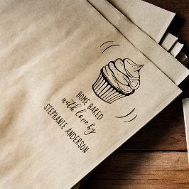 Carimbo De Borracha Crie A Sua Própria Madeira cozida para casa de Cup