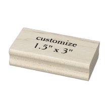 crie seu próprio 1,5" x 3" sem alça personalizado