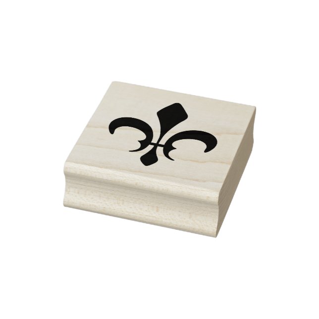 Carimbo De Borracha Crie Seu Próprio Fleur De Lis Gótico (Carimbo)