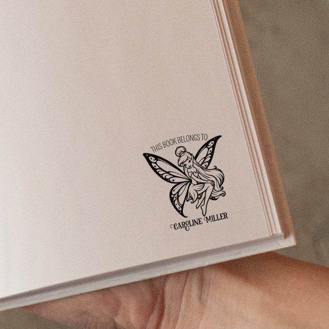 Carimbo De Borracha Crie Seu Próprio Livro de Fadas (Criador carregado)